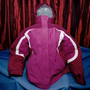 LL Bean Girls Size 8 Winter Jacket with Thinsulate